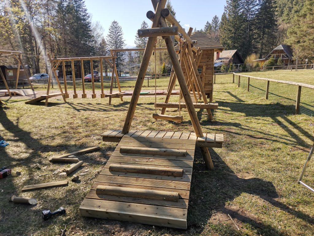 Zipline gugalnica Mali nosorog Završnica